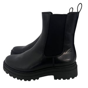 A New Day Black Chelsea Boots SIZE 9.5
